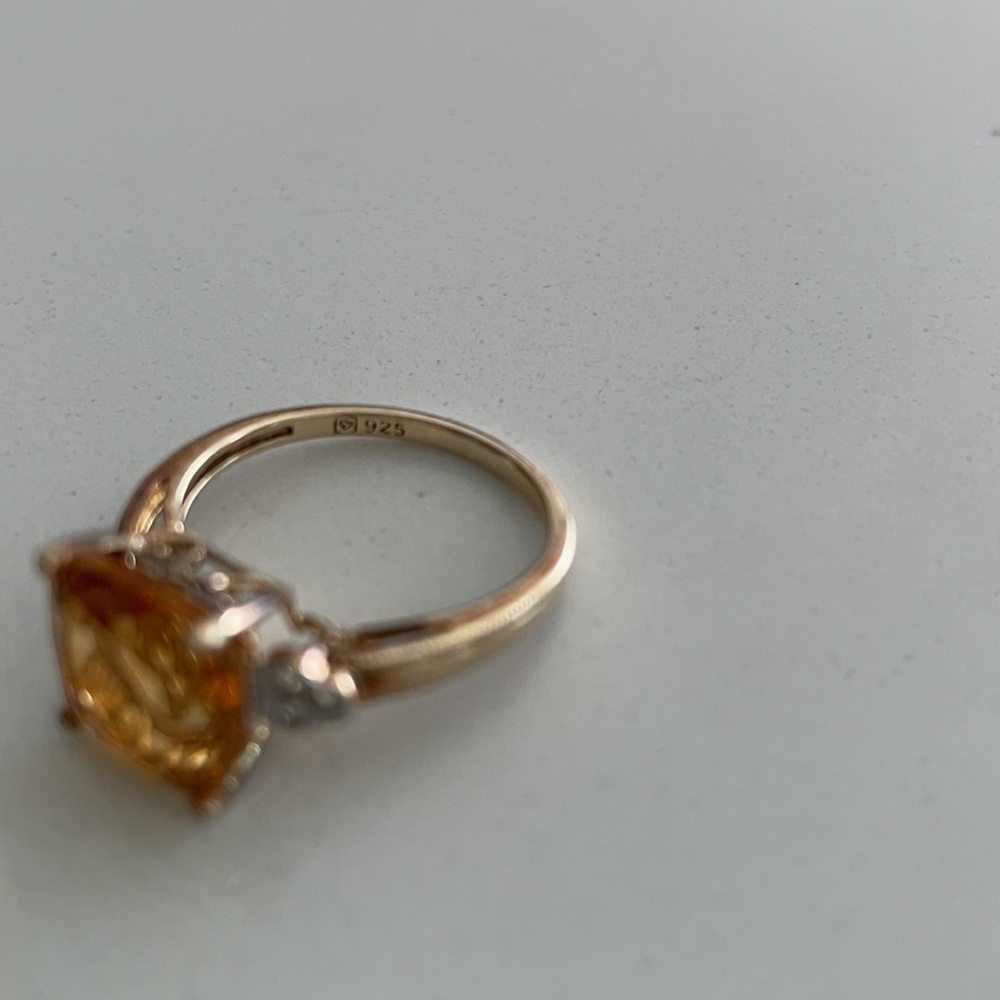 Citrine ring - Picture 9 of 9